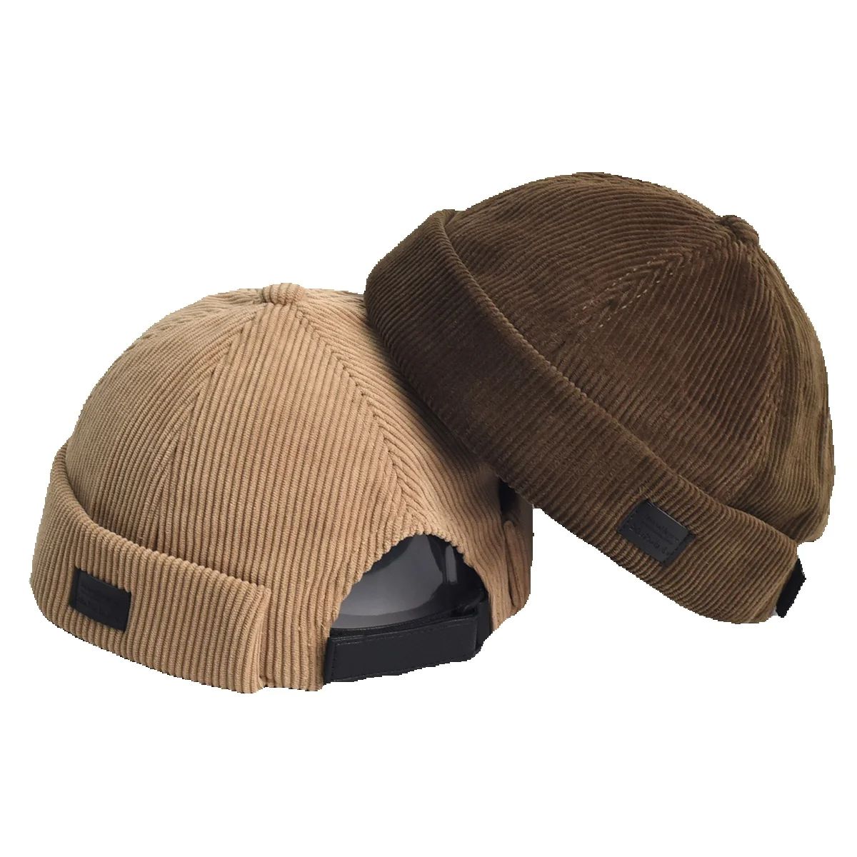 Streetwear Brand Beanie - Ретро шапка-бини унисекс, однотонная кепка, уличная