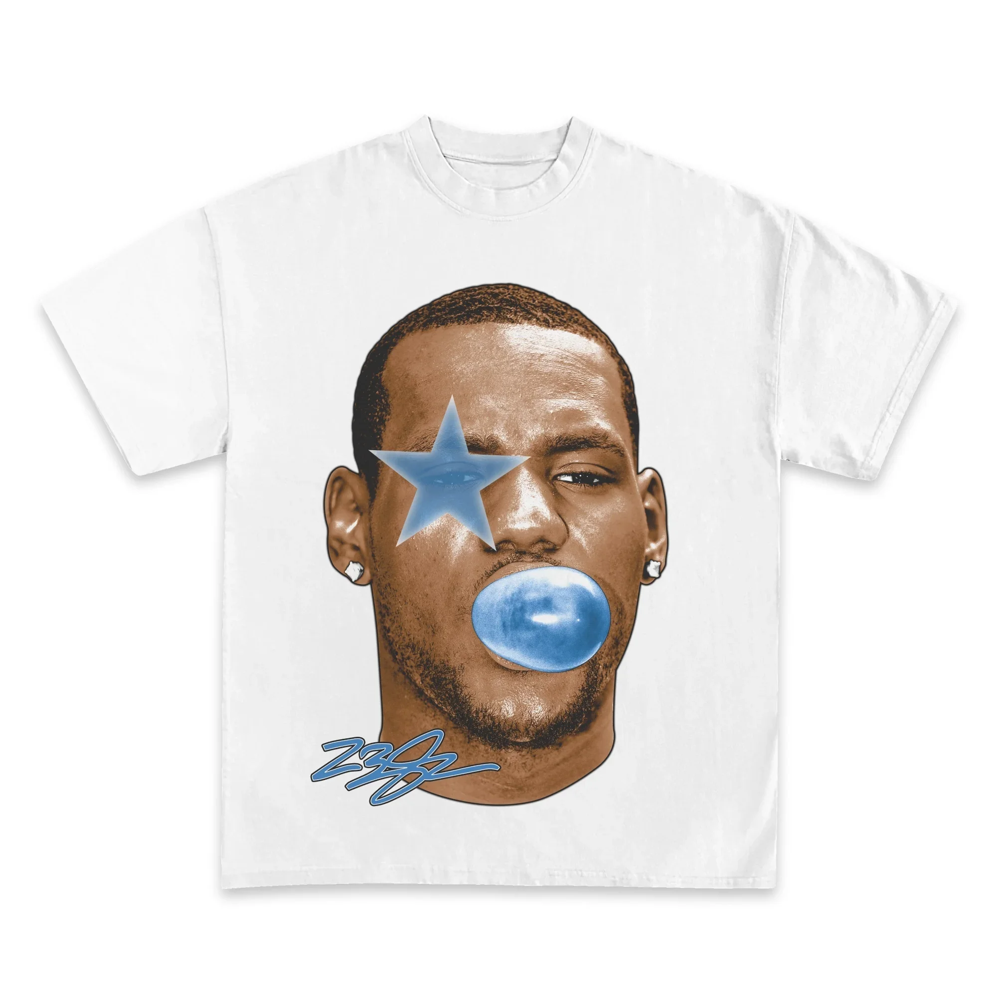 Streetwear Brand Vintage - Футболка Lebron James Basketball Star для