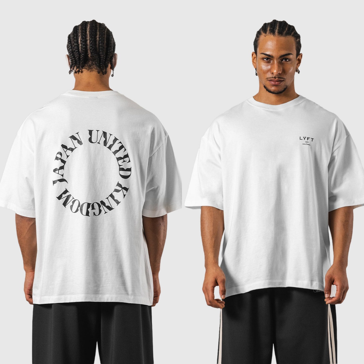 Streetwear Brand Rings - Футболка Ring Big White Vintage Fitness
