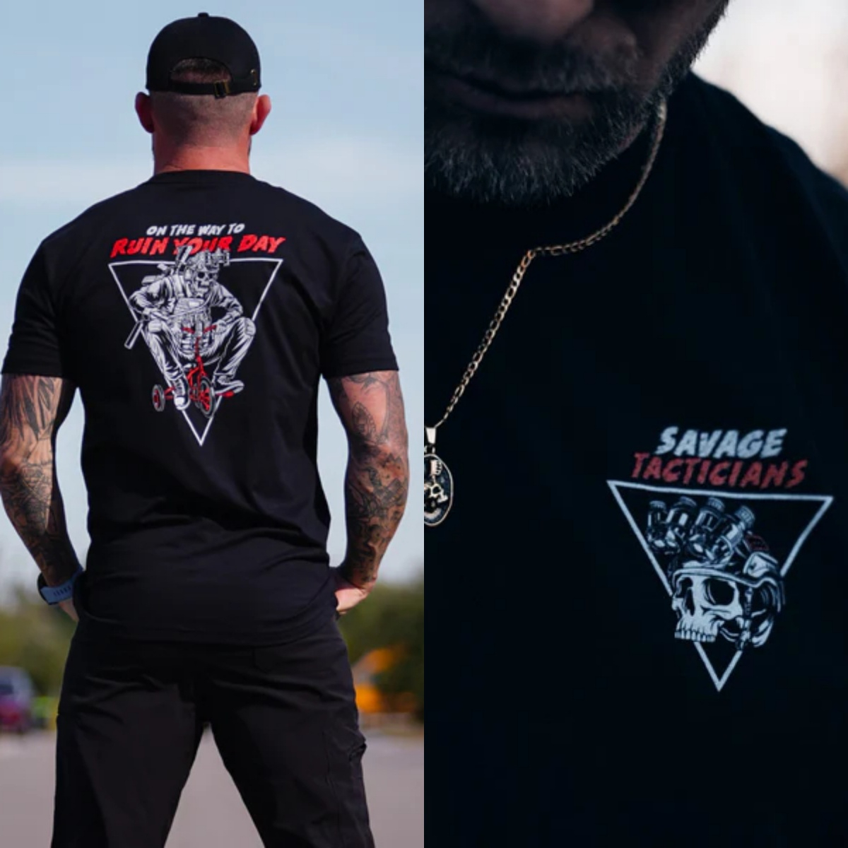 Streetwear Brand Trends - Футболка Saboteur Tacticians Hardcore Veteran Tactical
