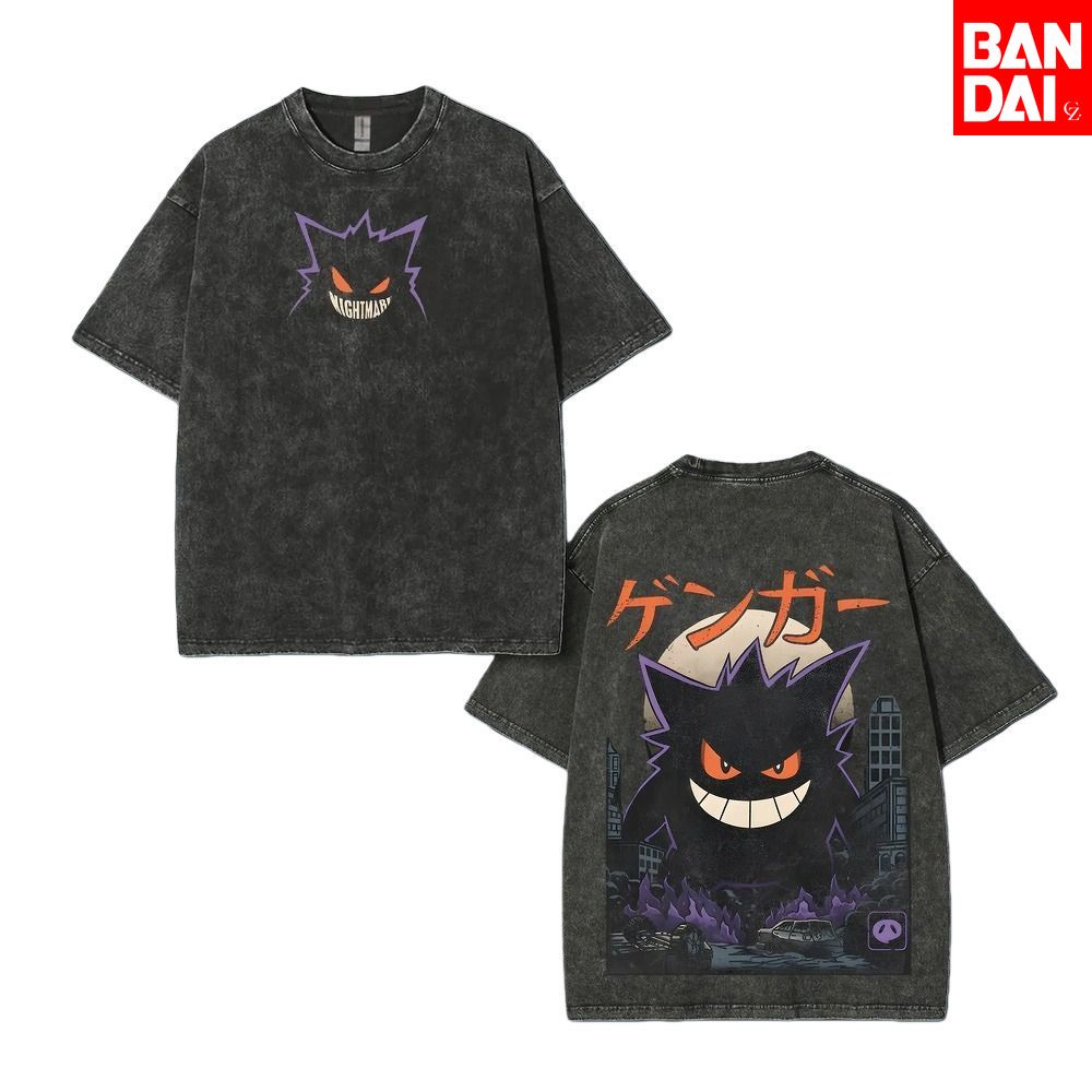 Streetwear Brand Beanie - Мужская футболка Pokemon Gastly Haunter Gengar,
