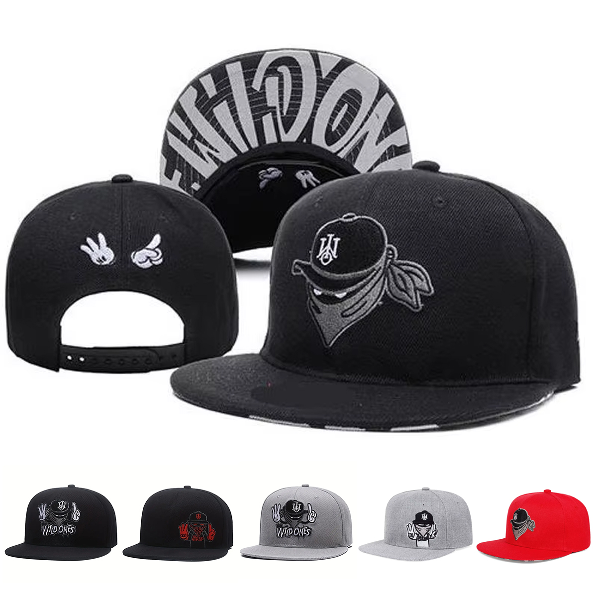 Streetwear Brand Beanie - Брендовые бейсболки с вышивкой в стиле