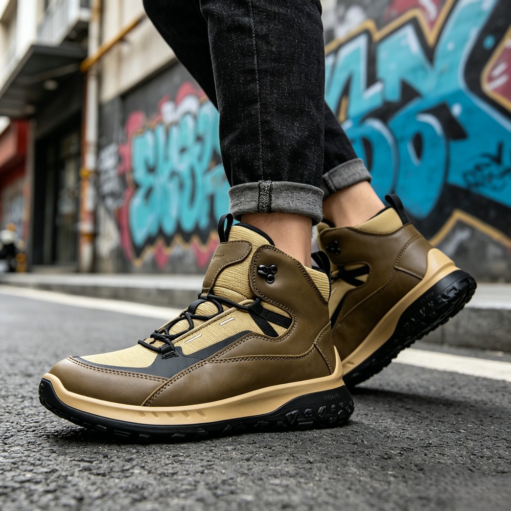 Высокие кожаные ботинки для му – обзор и цена Streetwear Outdoor Brand