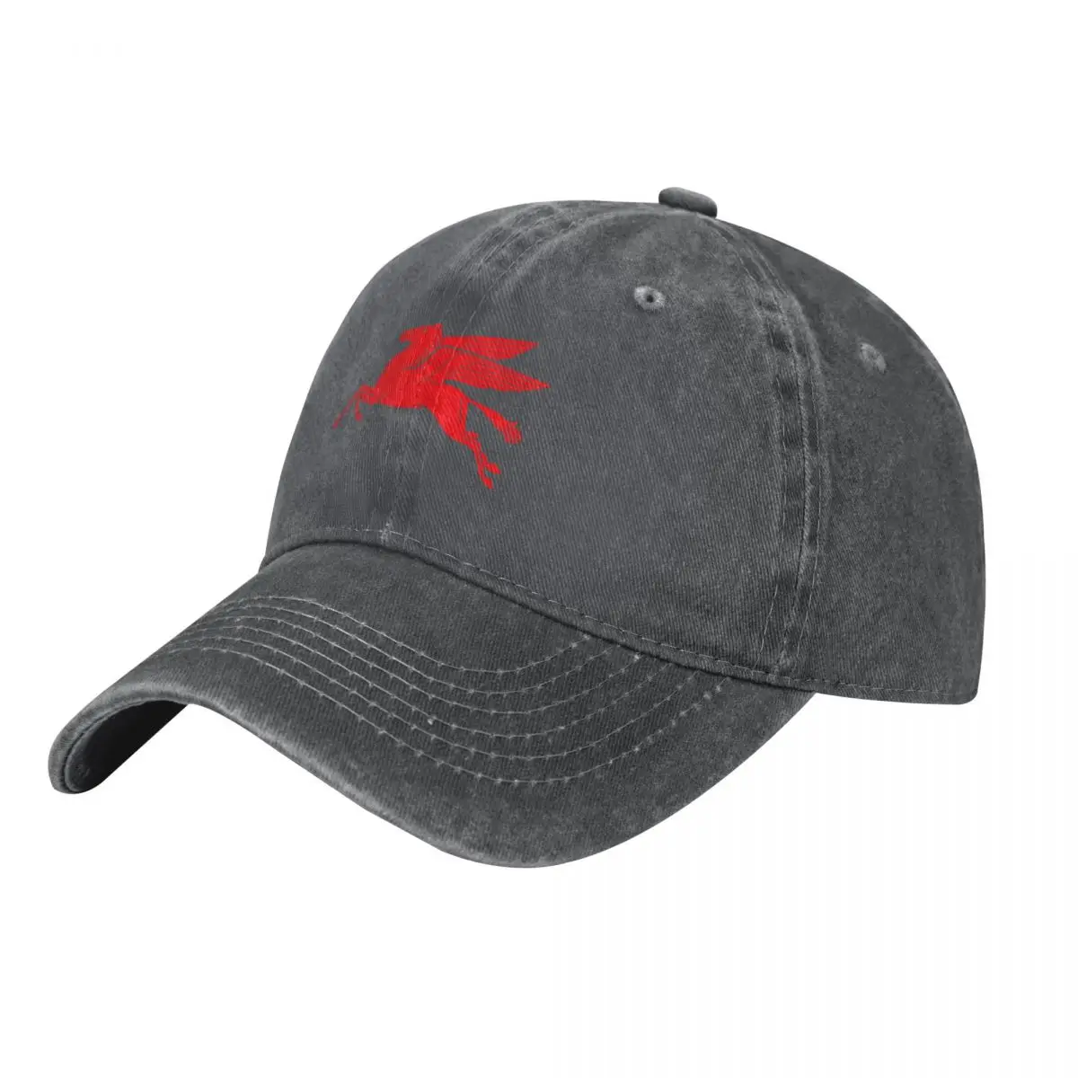 Винтажный логотип Mobil Oil -  – обзор и цена Streetwear Brand Red Logo