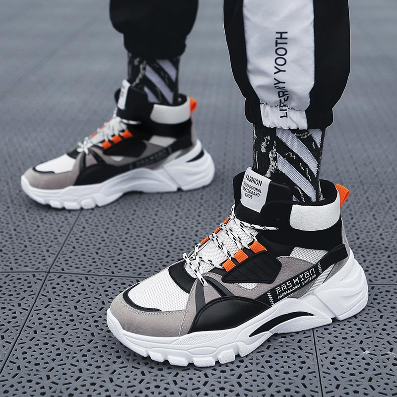 Кроссовки Hightop мужские, спо – обзор и цена Streetwear High End Brand