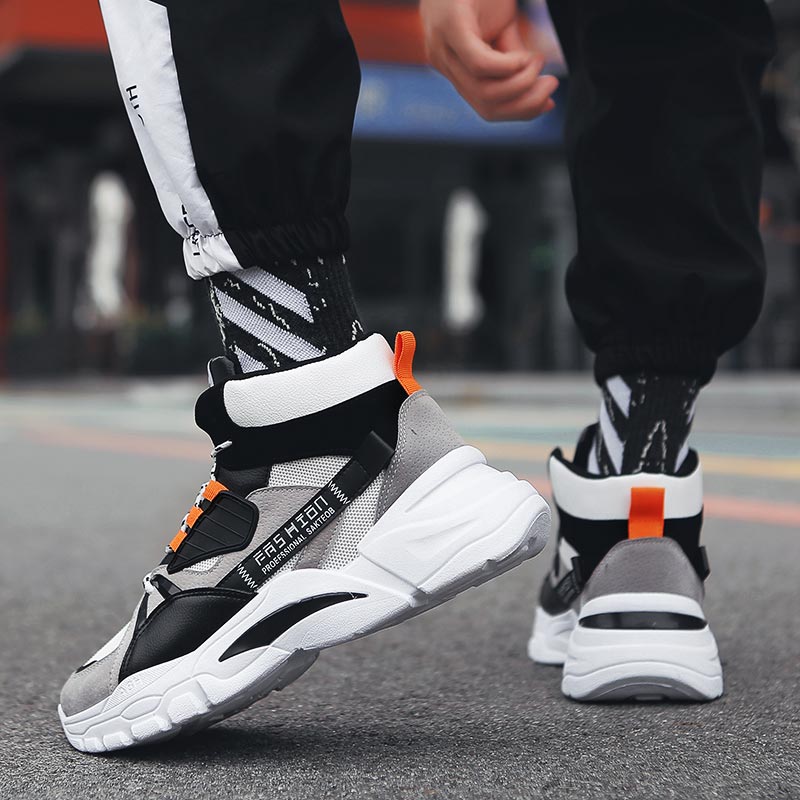 Кроссовки Hightop мужские, спо – обзор и цена Streetwear High End Brand