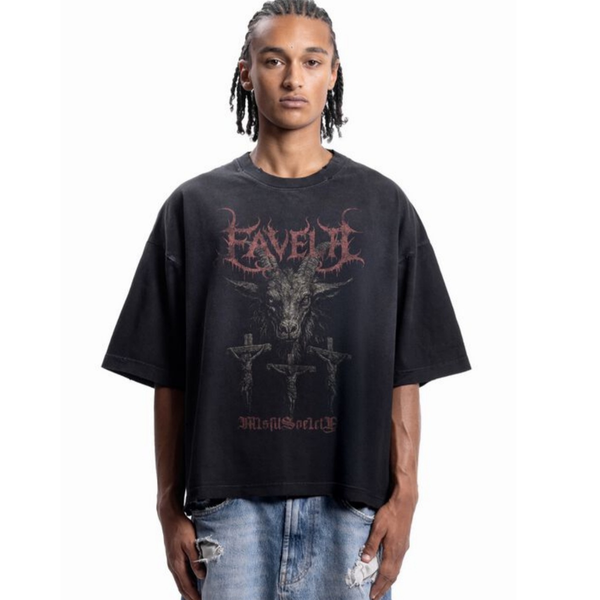Футболка с металлическим шрифт – обзор и цена Streetwear Brand Fonts