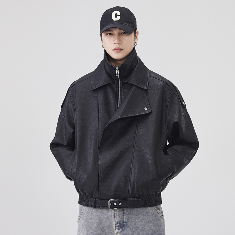 Осенне-зимняя кожаная куртка,  – обзор и цена Streetwear Brand Vintage