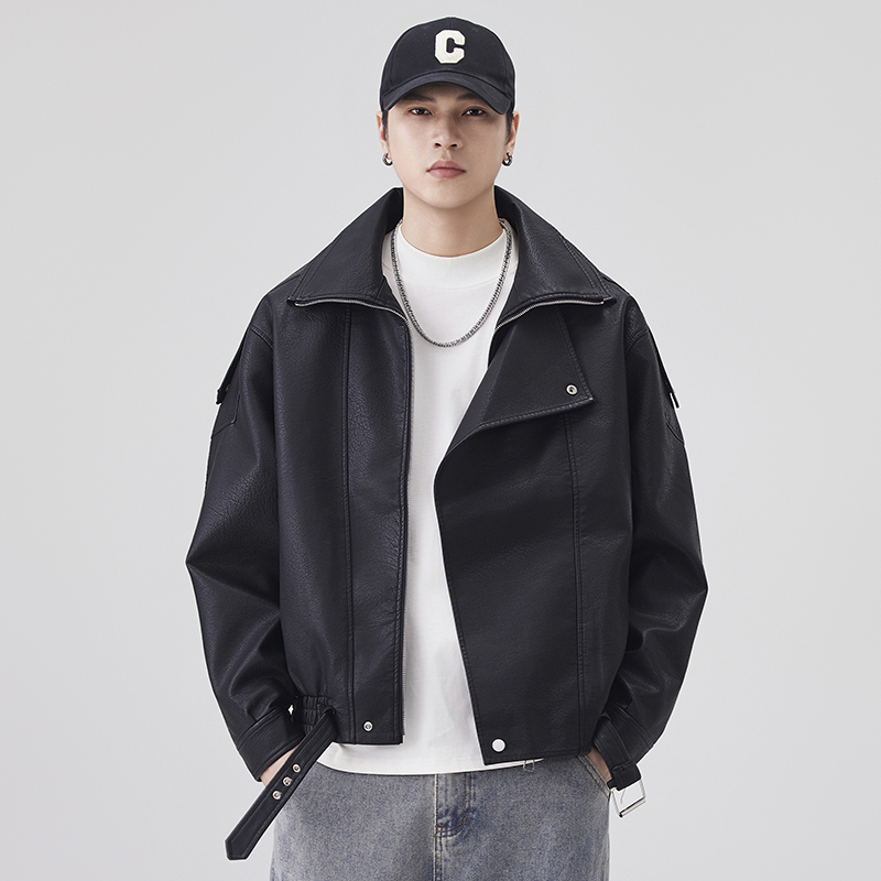 Осенне-зимняя кожаная куртка,  – обзор и цена Streetwear Brand Vintage