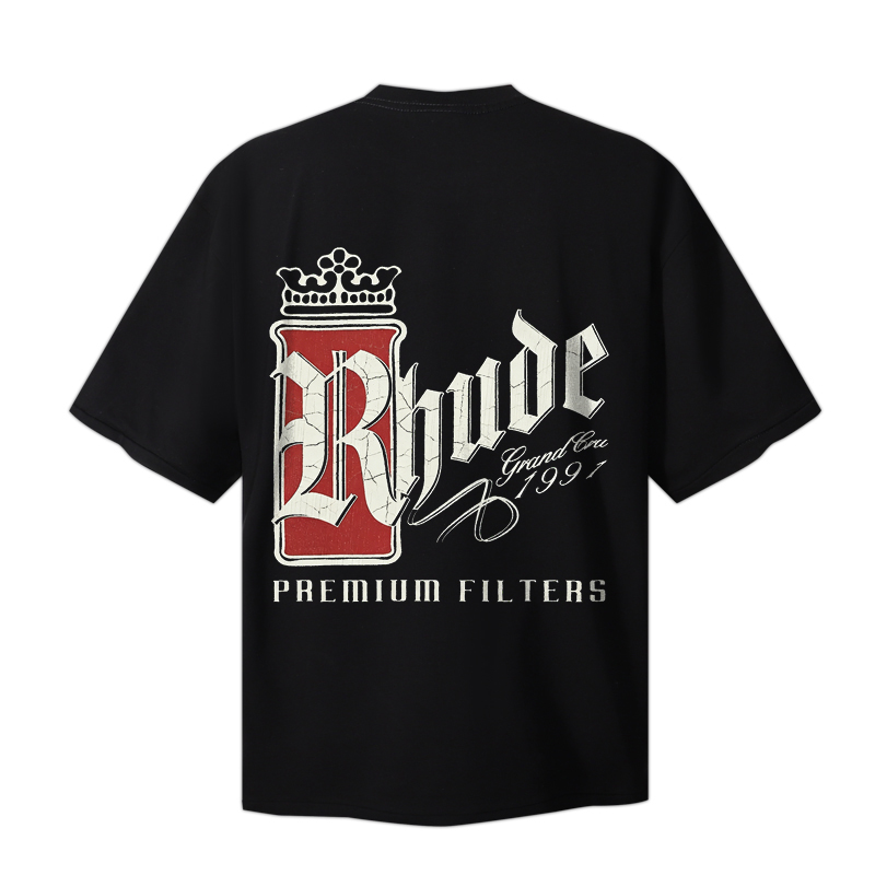 Футболка Rhude с буквенным при – обзор и цена Streetwear Brand Trends