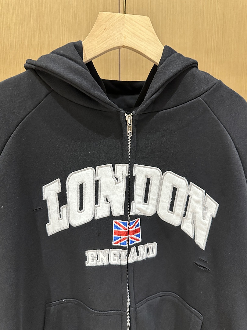 Худи на молнии унисекс 25S с э – обзор и цена Streetwear Brands London